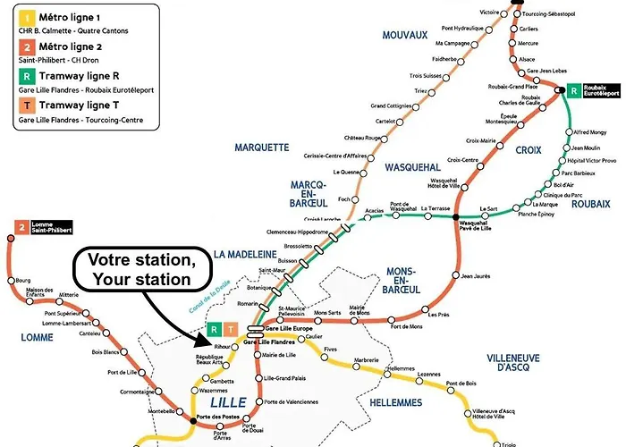 Vieux-lille Deux Pieces Apartment Lille